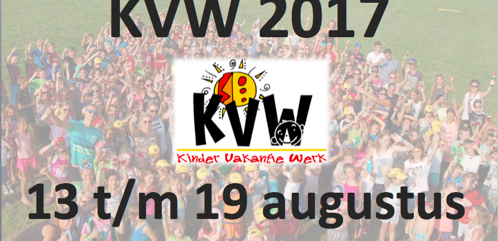 Inschrijven voor KVW 2017! Inschrijven voor KVW 2017!